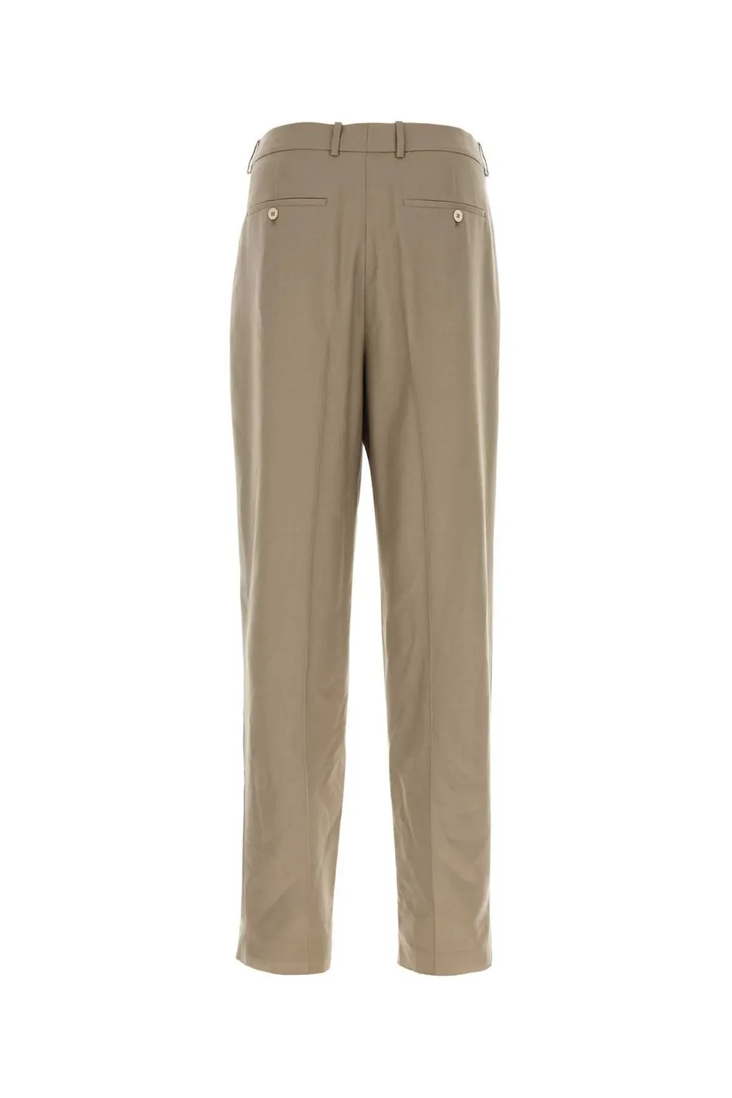 Saint Laurent High Waist Straight Leg Pants