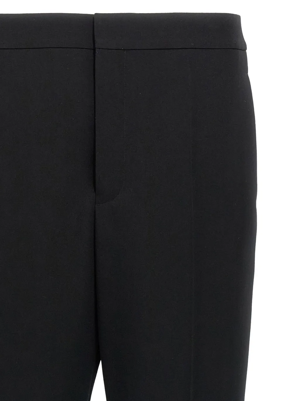 Saint Laurent Mid-Rise Slim-Fit Pants