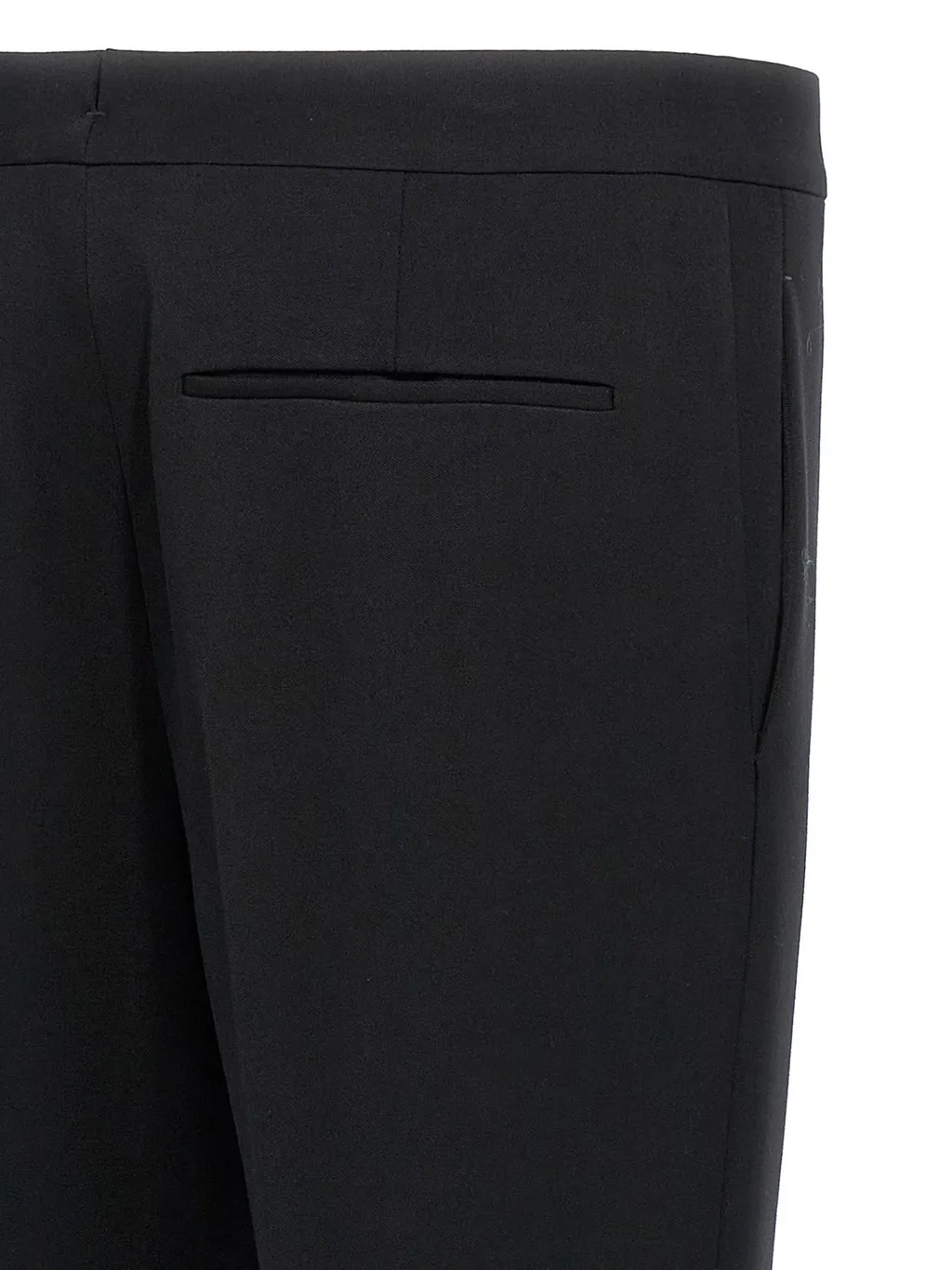 Saint Laurent Mid-Rise Slim-Fit Pants
