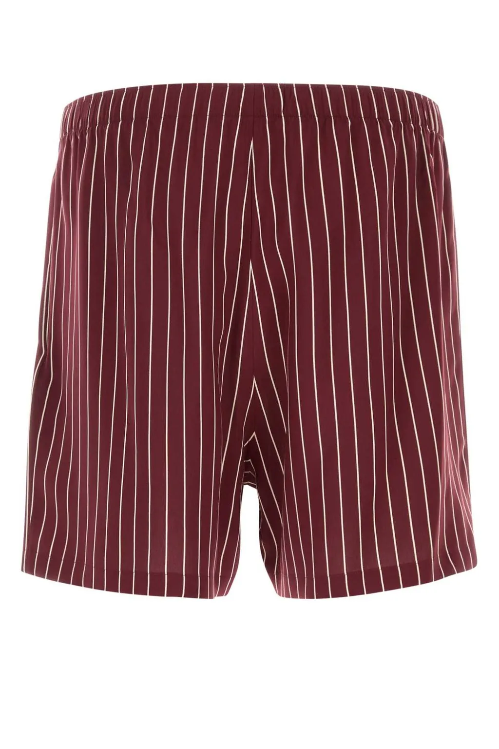 Saint Laurent Cassandre Striped Shorts