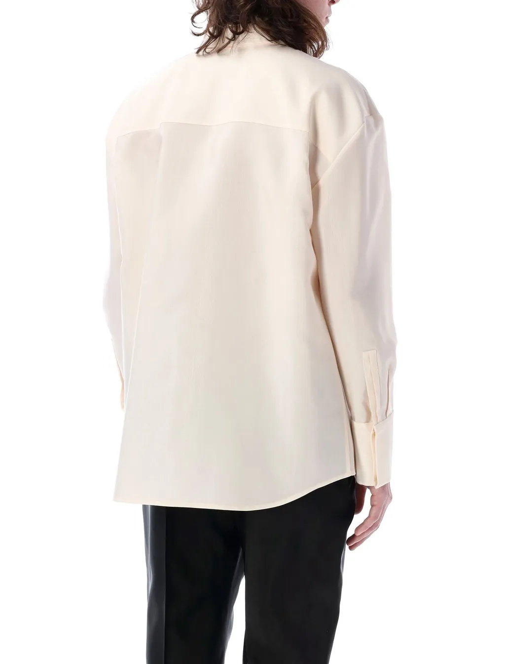 Saint Laurent Oversized Buttoned Shirt