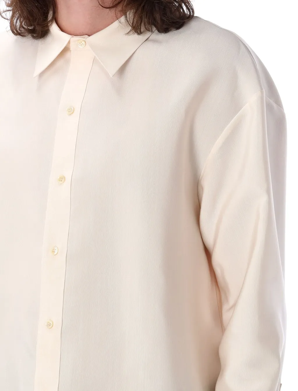 Saint Laurent Oversized Buttoned Shirt