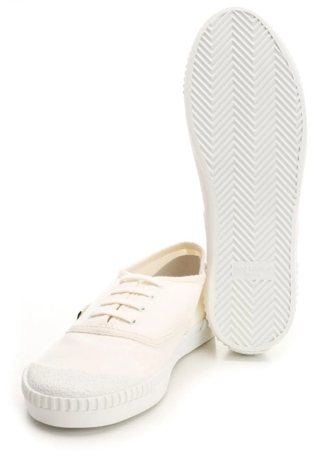 Saint Laurent Wes Lace-Up Sneakers
