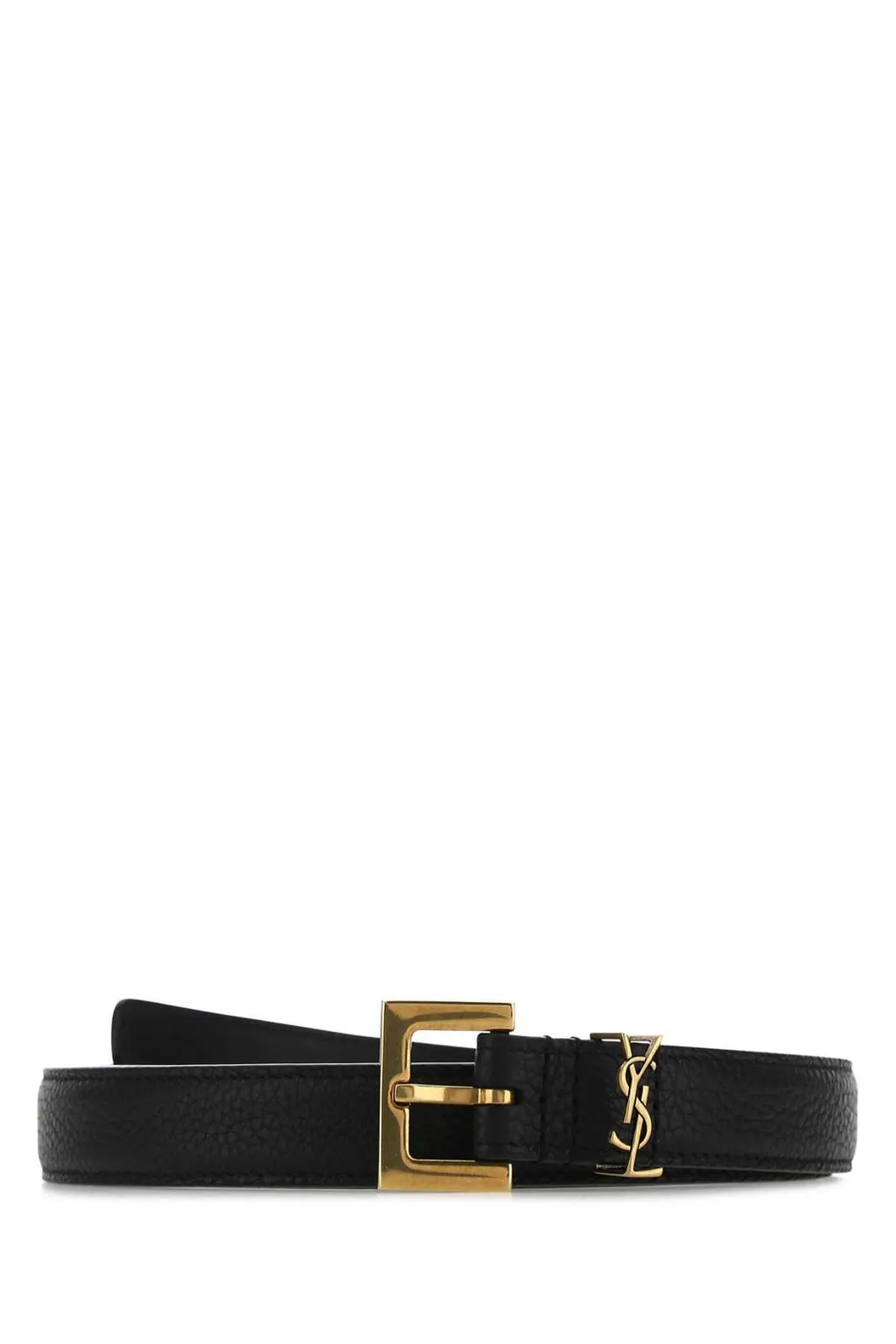 Saint Laurent Cassandre Thin Belt