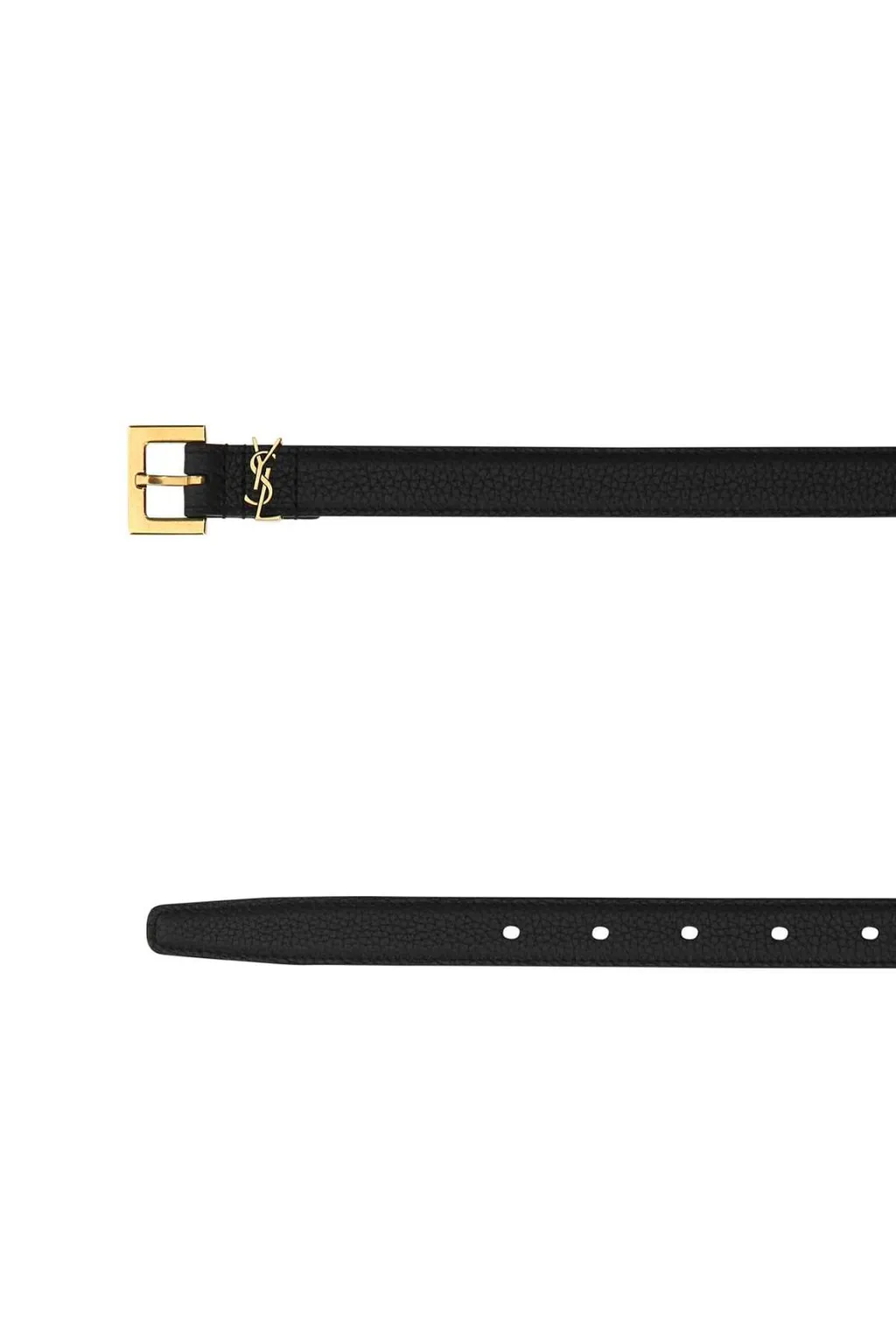 Saint Laurent Cassandre Thin Belt