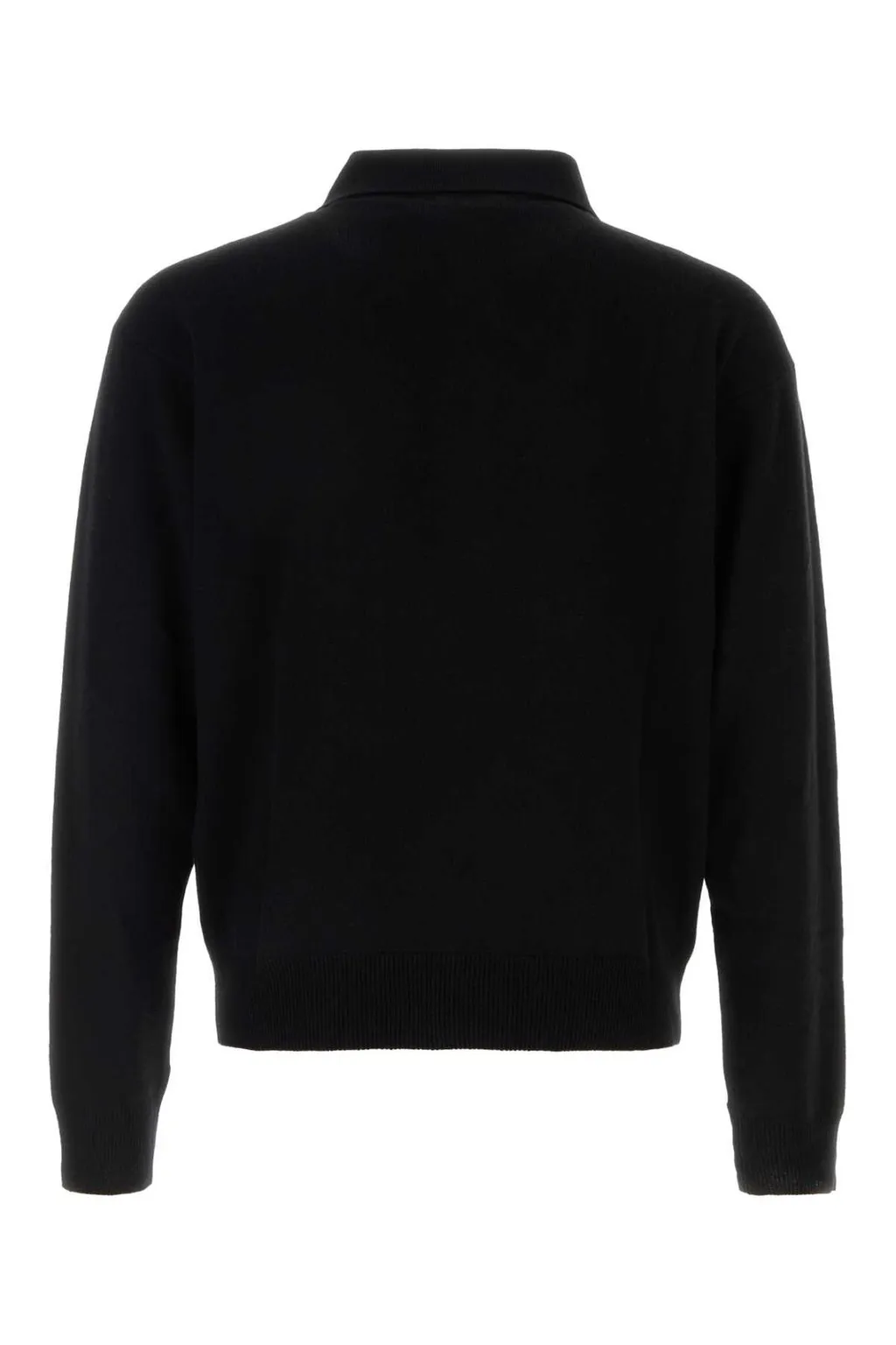 Saint Laurent Button Detailed Knitted Polo Shirt
