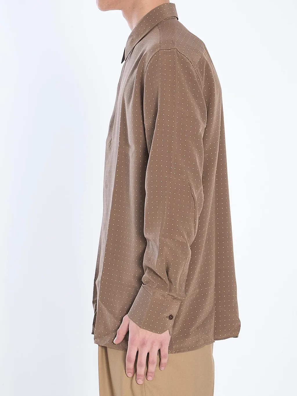Saint Laurent Dotted Relaxed Fit Shirt