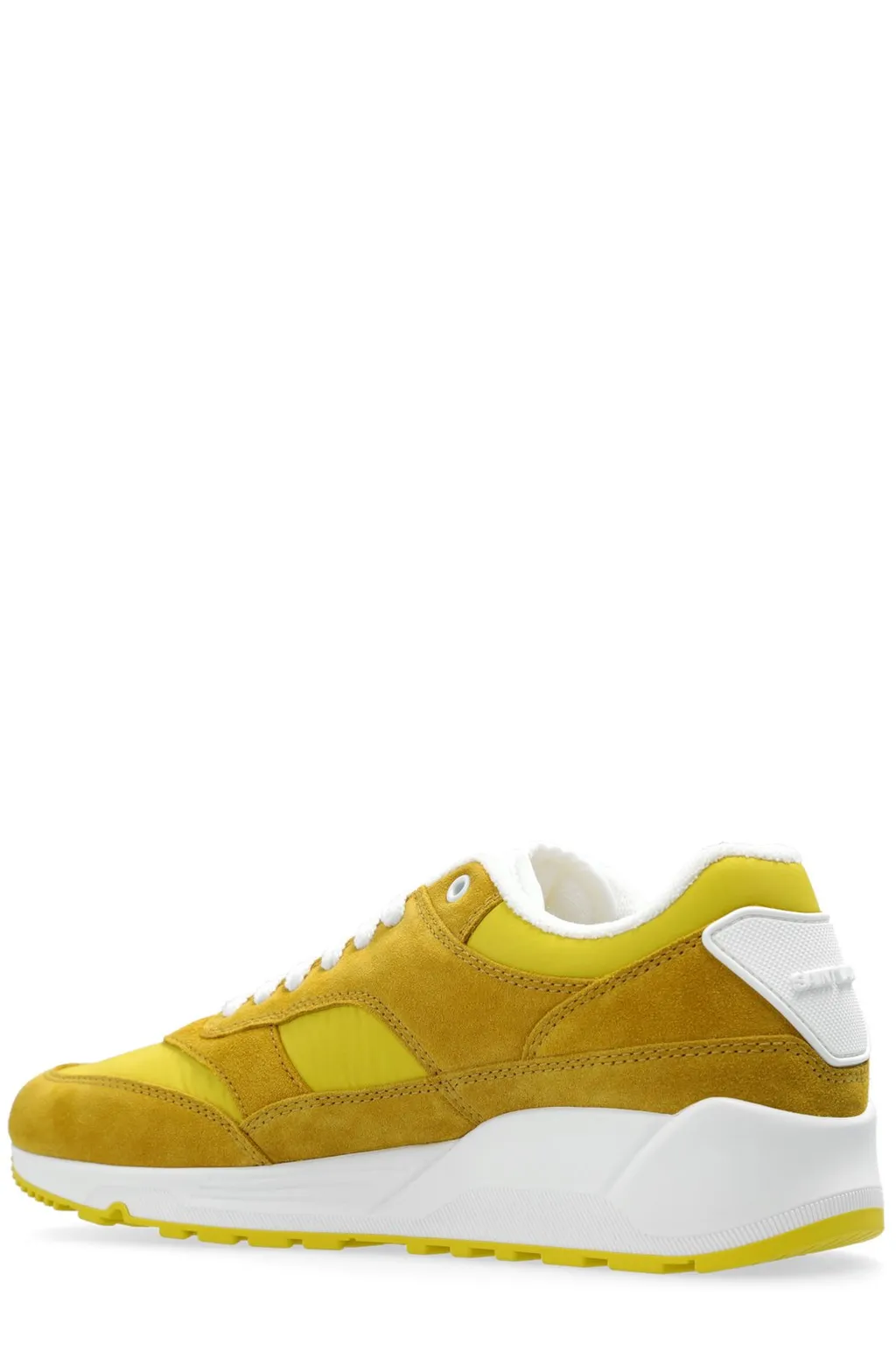 Saint Laurent Round Toe Lace-Up Sneakers