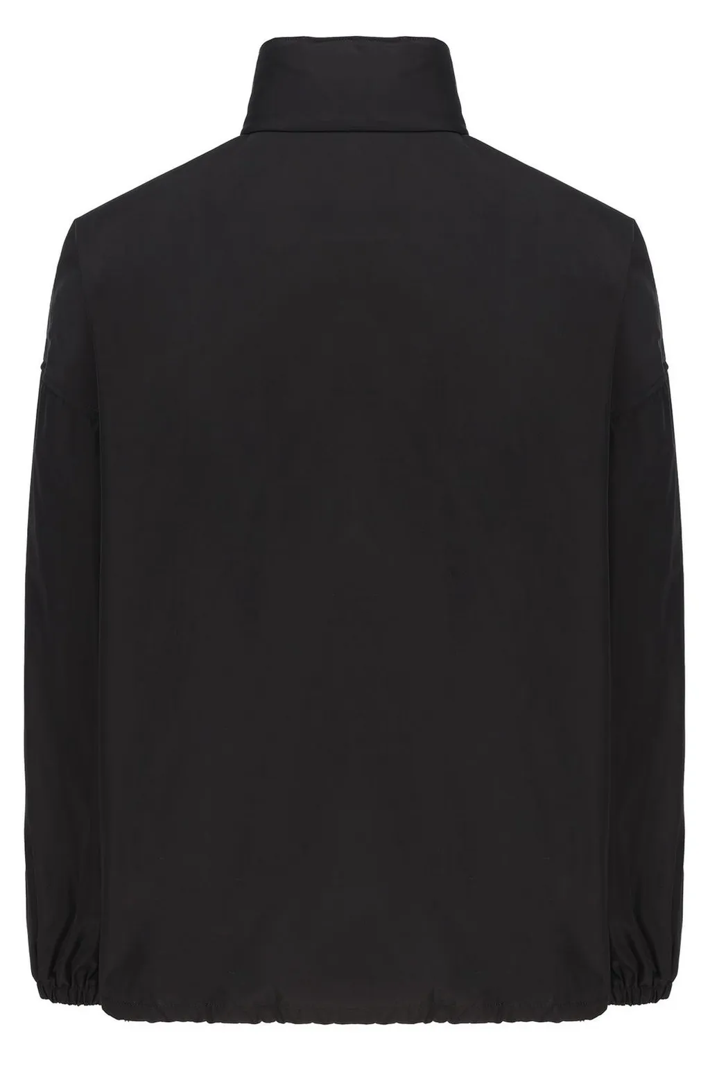 Saint Laurent Logo Embroidered Zip-Up Jacket