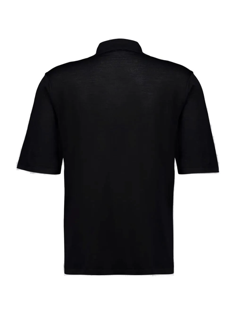 Saint Laurent Button Detailed Knitted Polo Shirt
