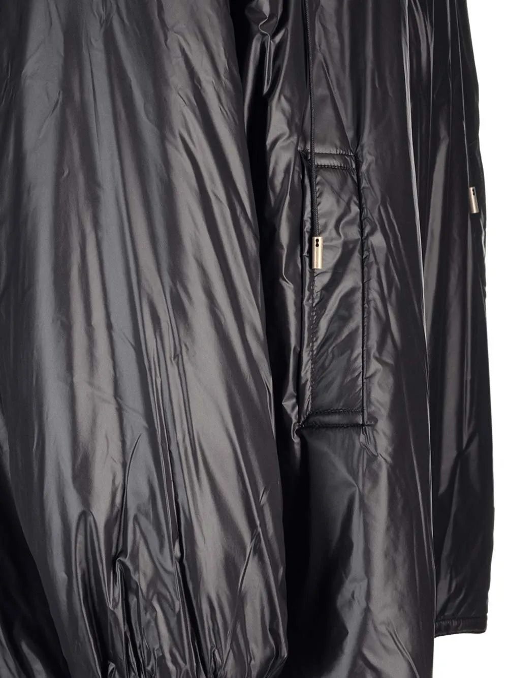 Saint Logo Embossed Drawstring Jacket