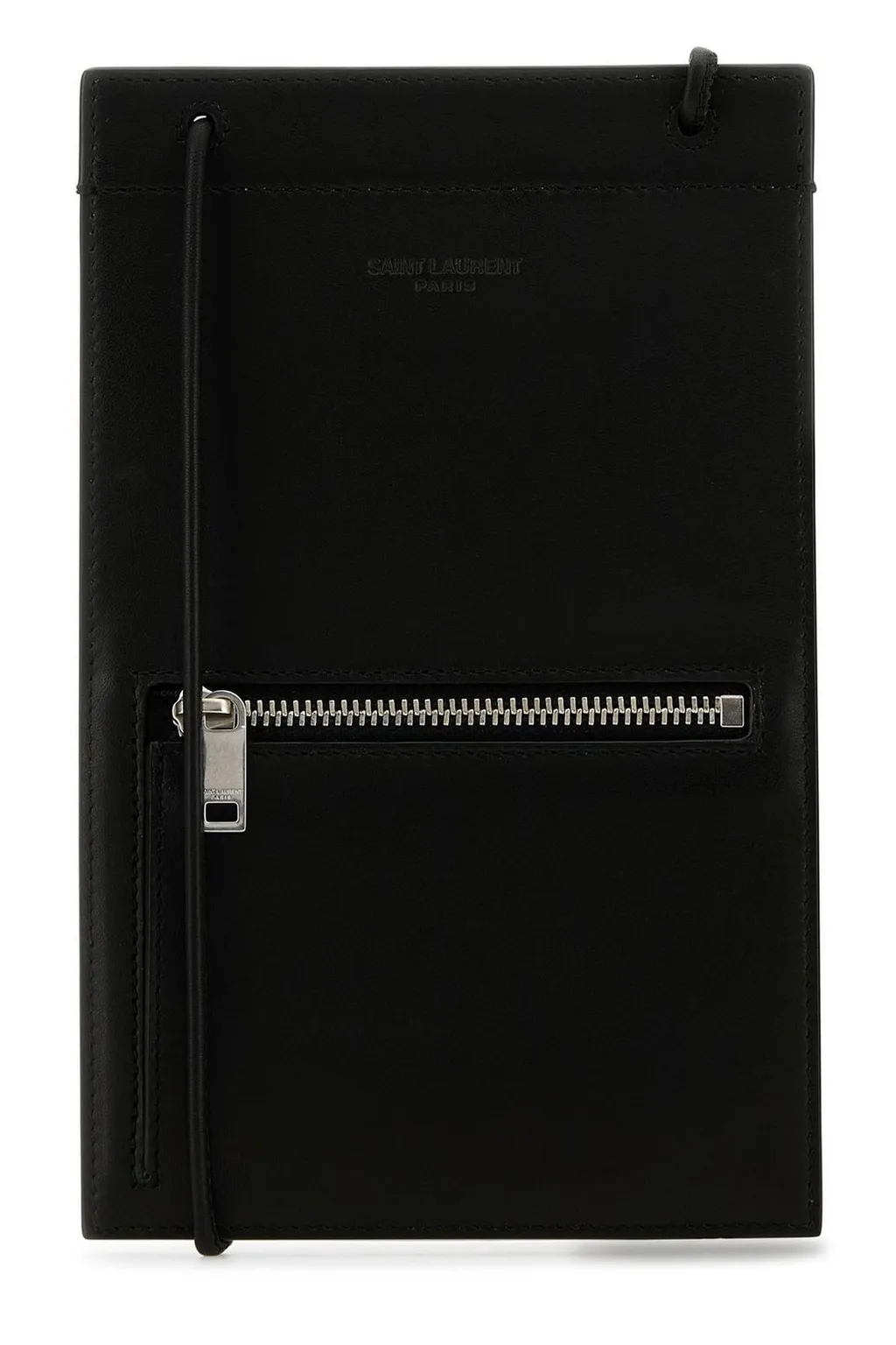 Saint Laurent Paris Zip Detailed Card Holder