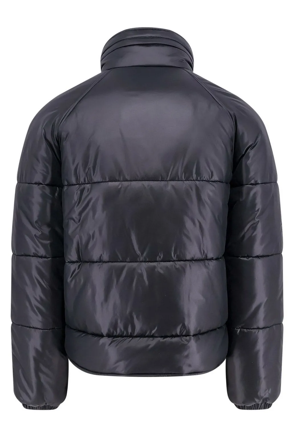 Saint Laurent Cassandre Zip-Up Puffer Jacket