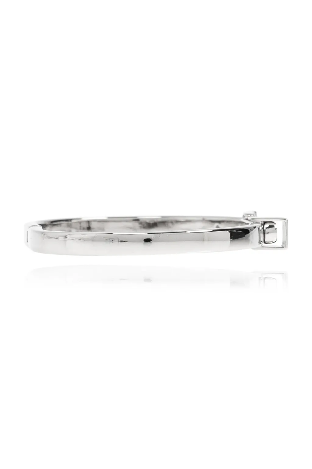 Saint Laurent Logo Engraved Buckle Bracelet