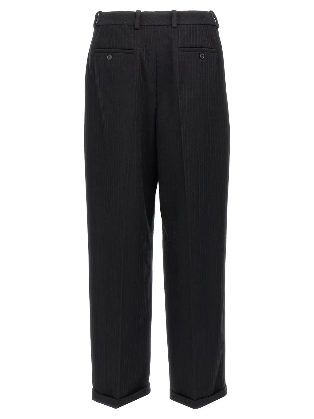 Saint Laurent 90's Striped High Waist Pants