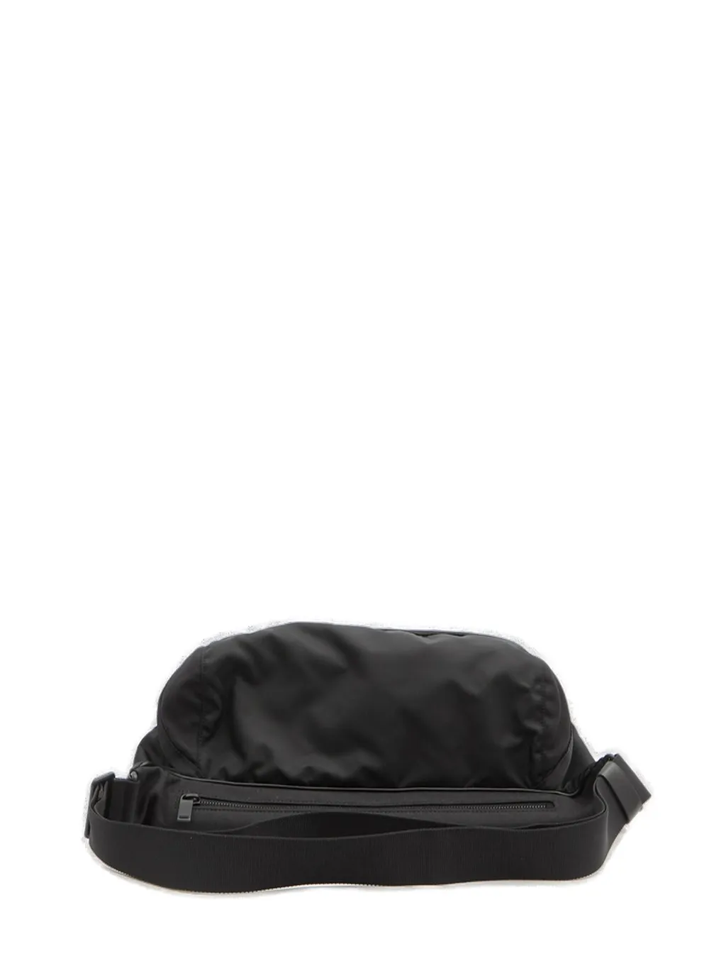 Saint Laurent Logo Embroidered Buckled Crossbody Bag