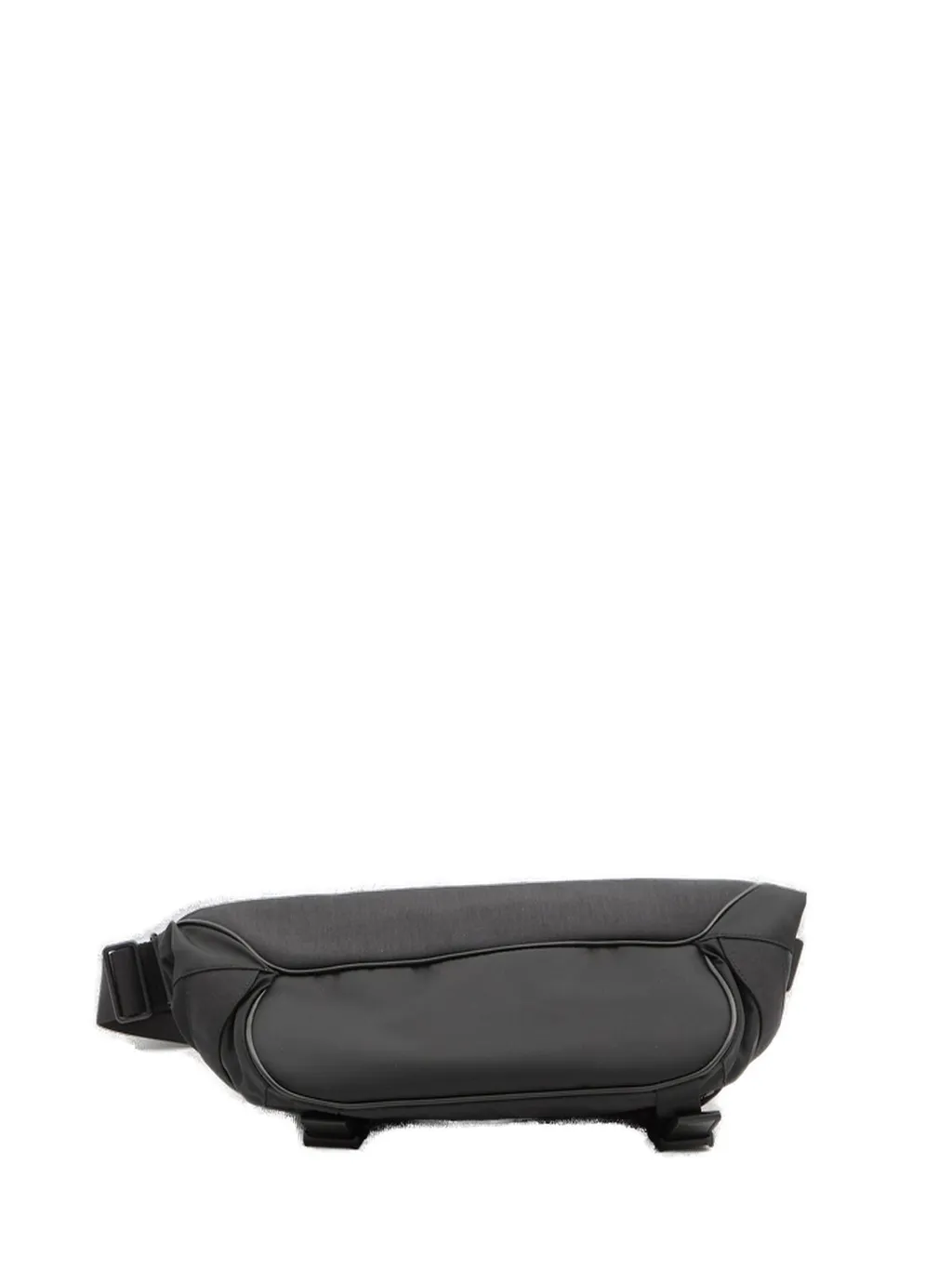 Saint Laurent Logo Embroidered Buckled Crossbody Bag