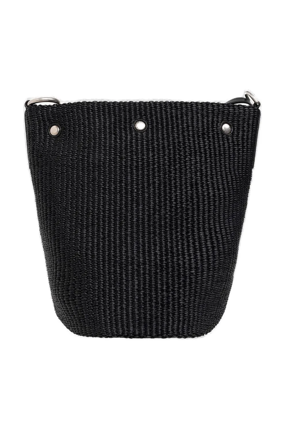 Saint Laurent Logo Embroidered Bucket Bag