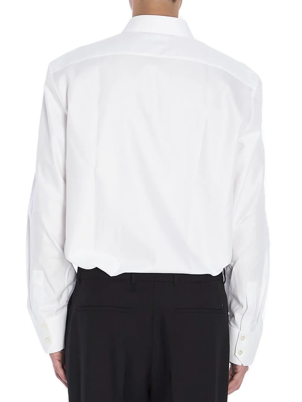Saint Laurent Striped Button-Up Shirt