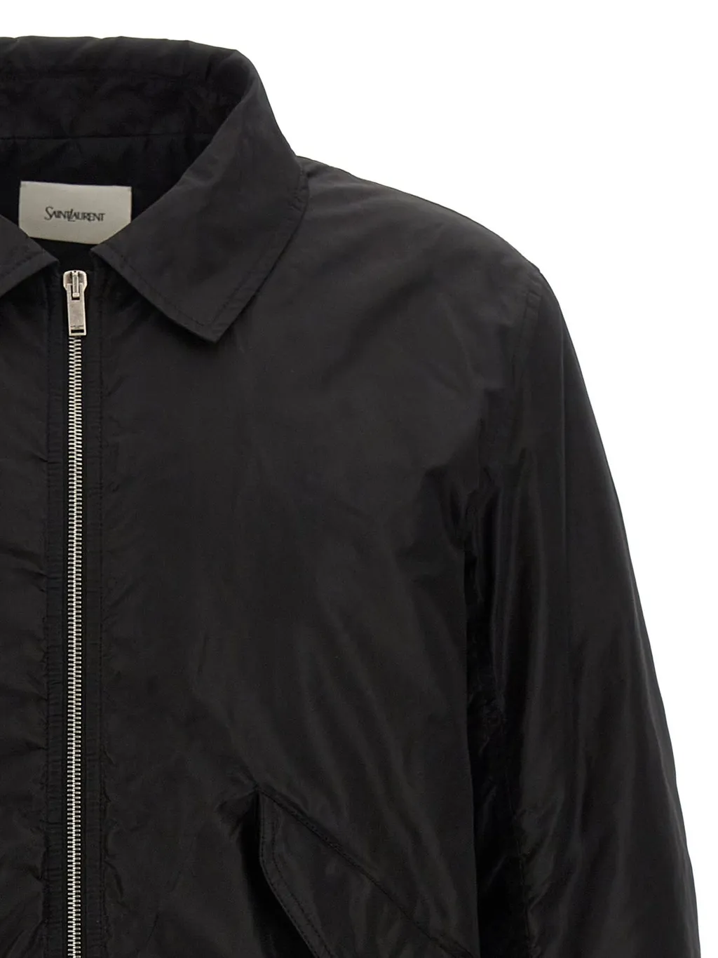 Saint Laurent Zip-Up Bomber Jacket