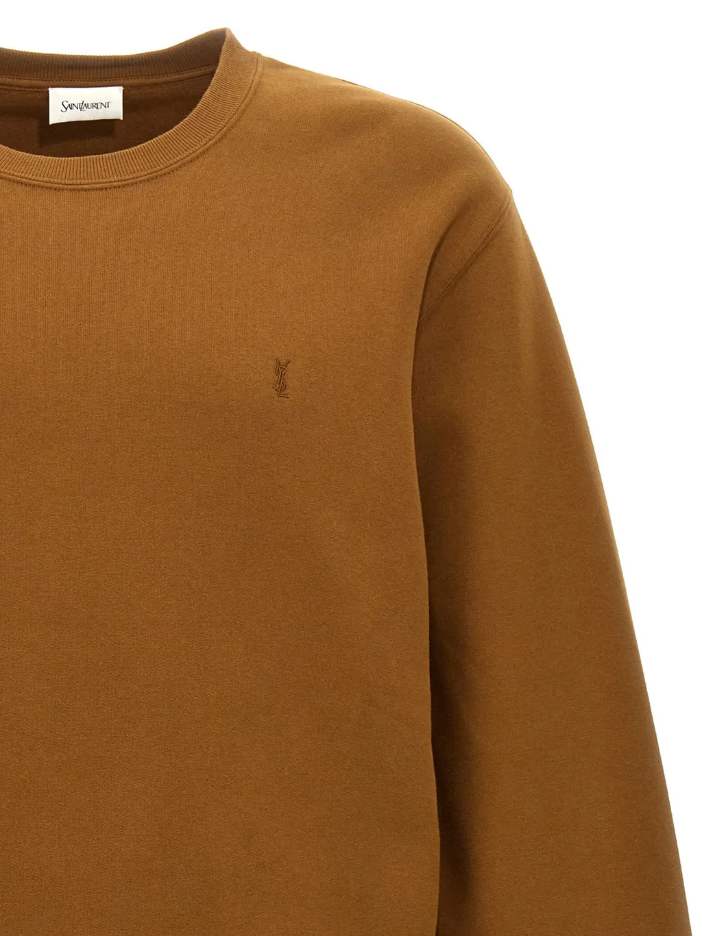 Saint Laurent Crewneck Long-Sleeved Sweatshirt