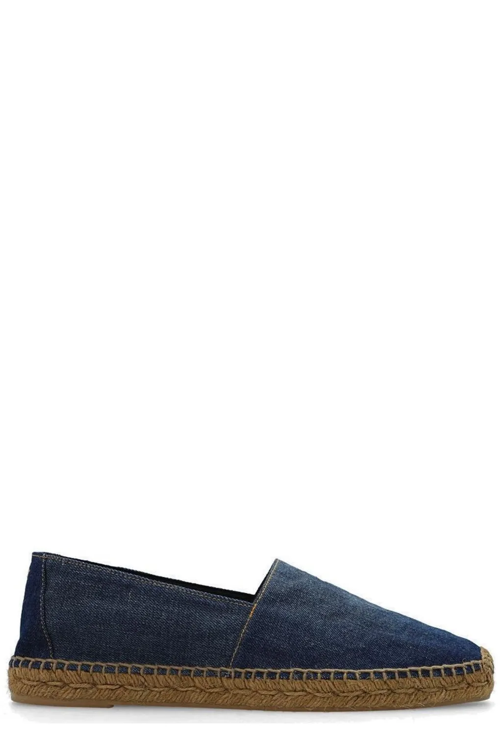Saint Laurent Ysl Embroidered Slip-On Espadrilles