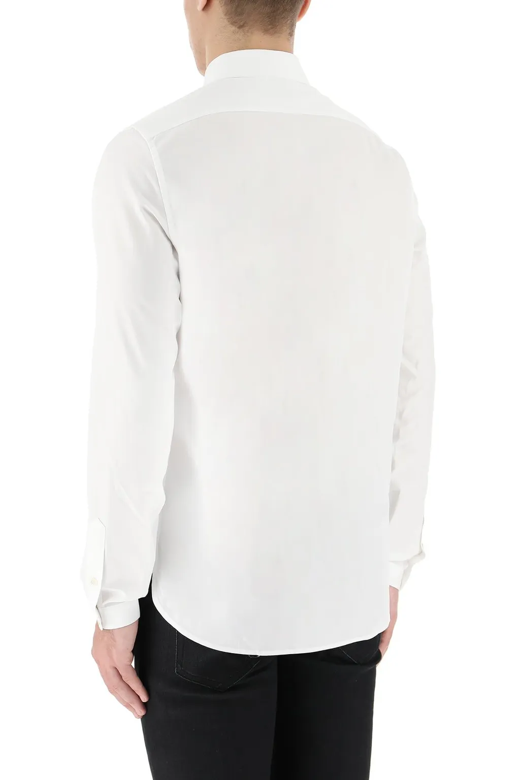 Saint Laurent Peter Pan Collar Shirt