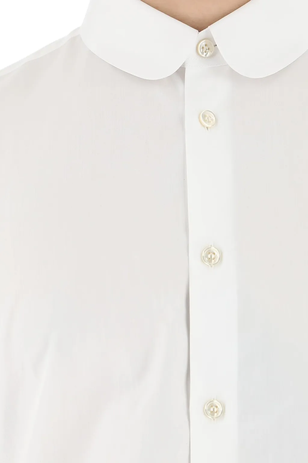 Saint Laurent Peter Pan Collar Shirt