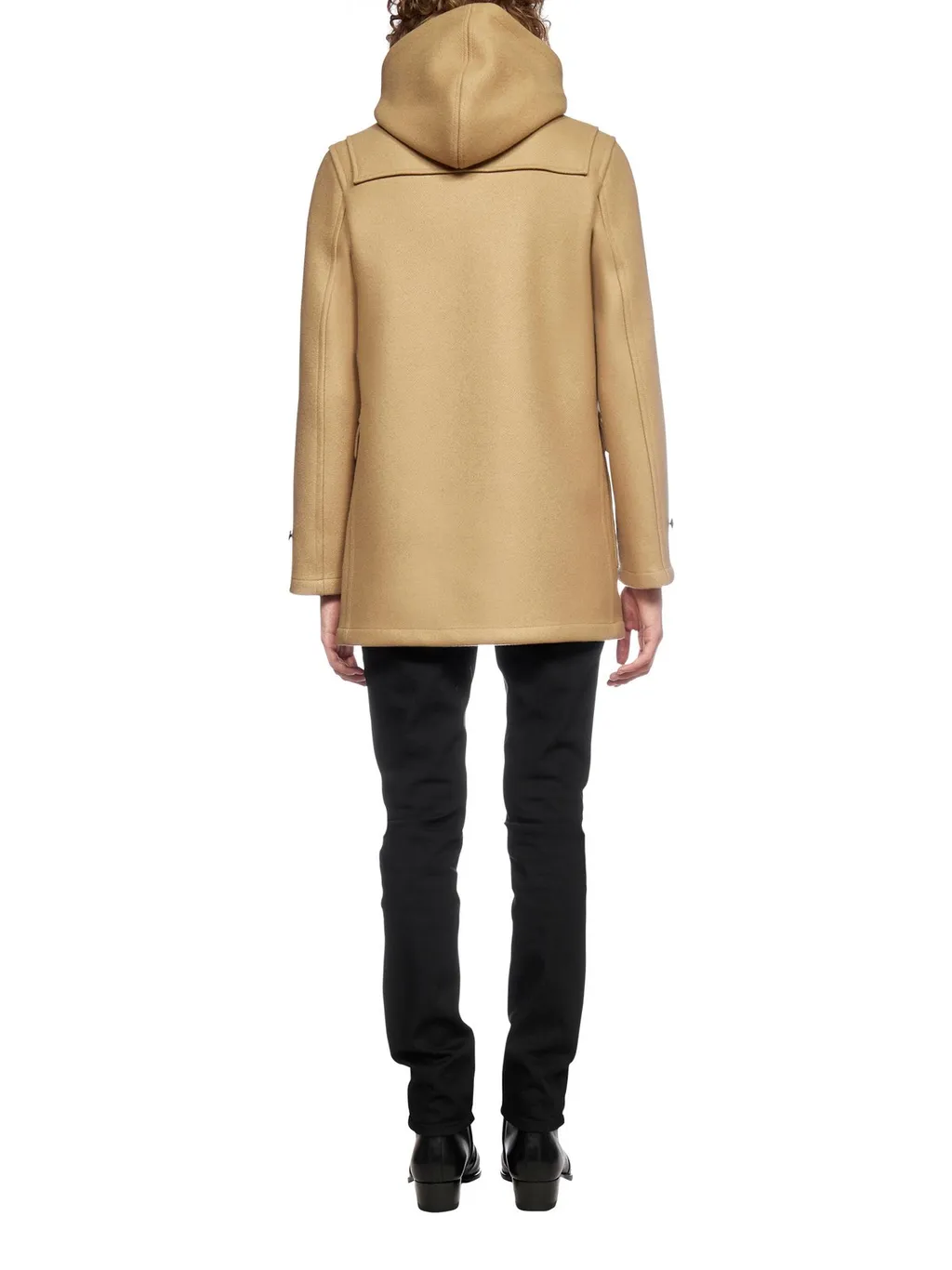 Saint Laurent Hooded Duffle Coat