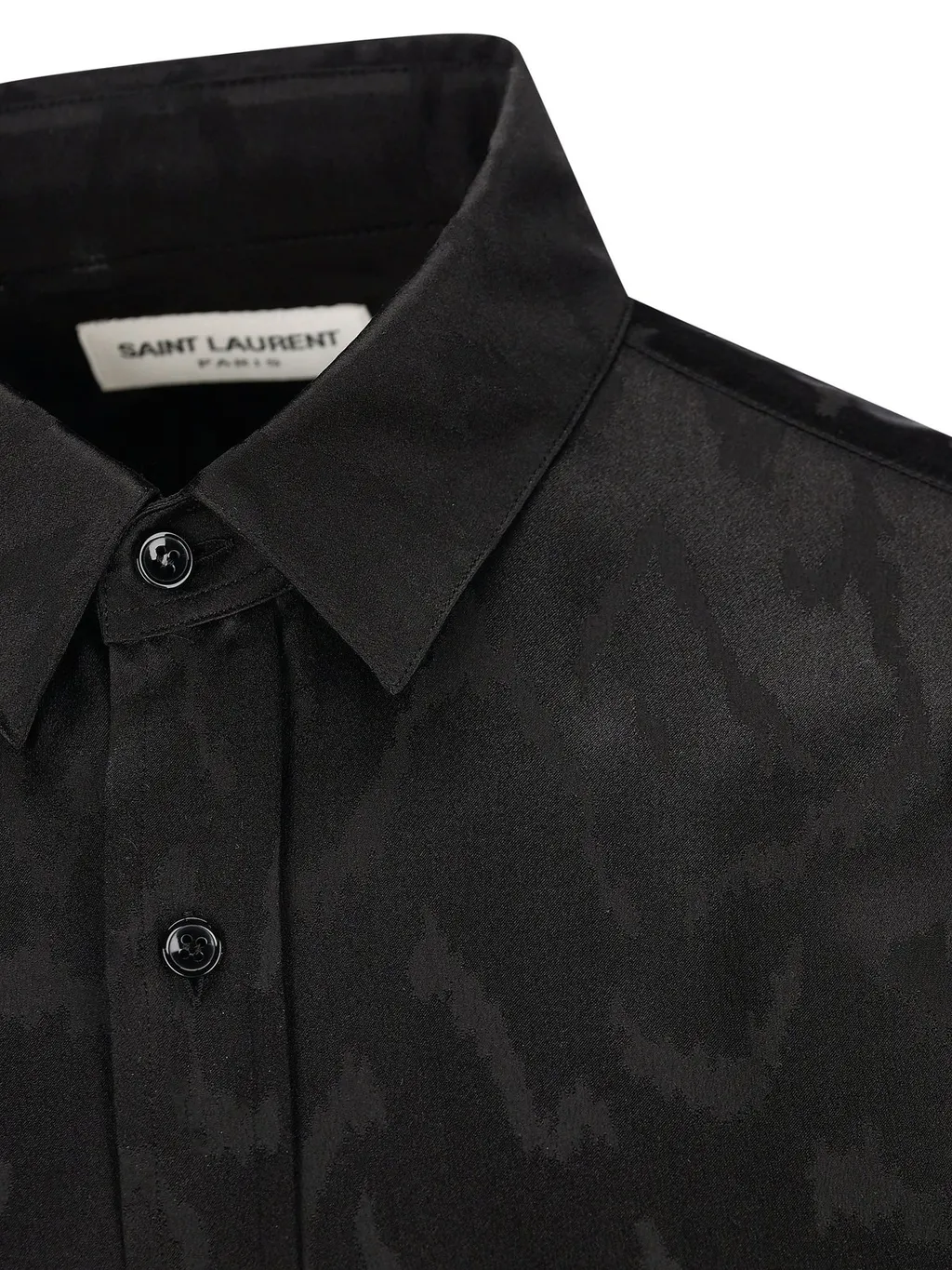 Saint Laurent Oversize Short-Sleeved Shirt