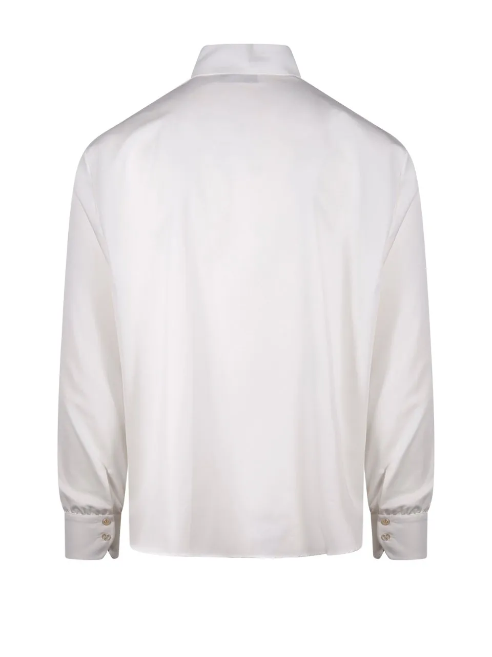 Saint Laurent Button Detailed Long-Sleeved Shirt