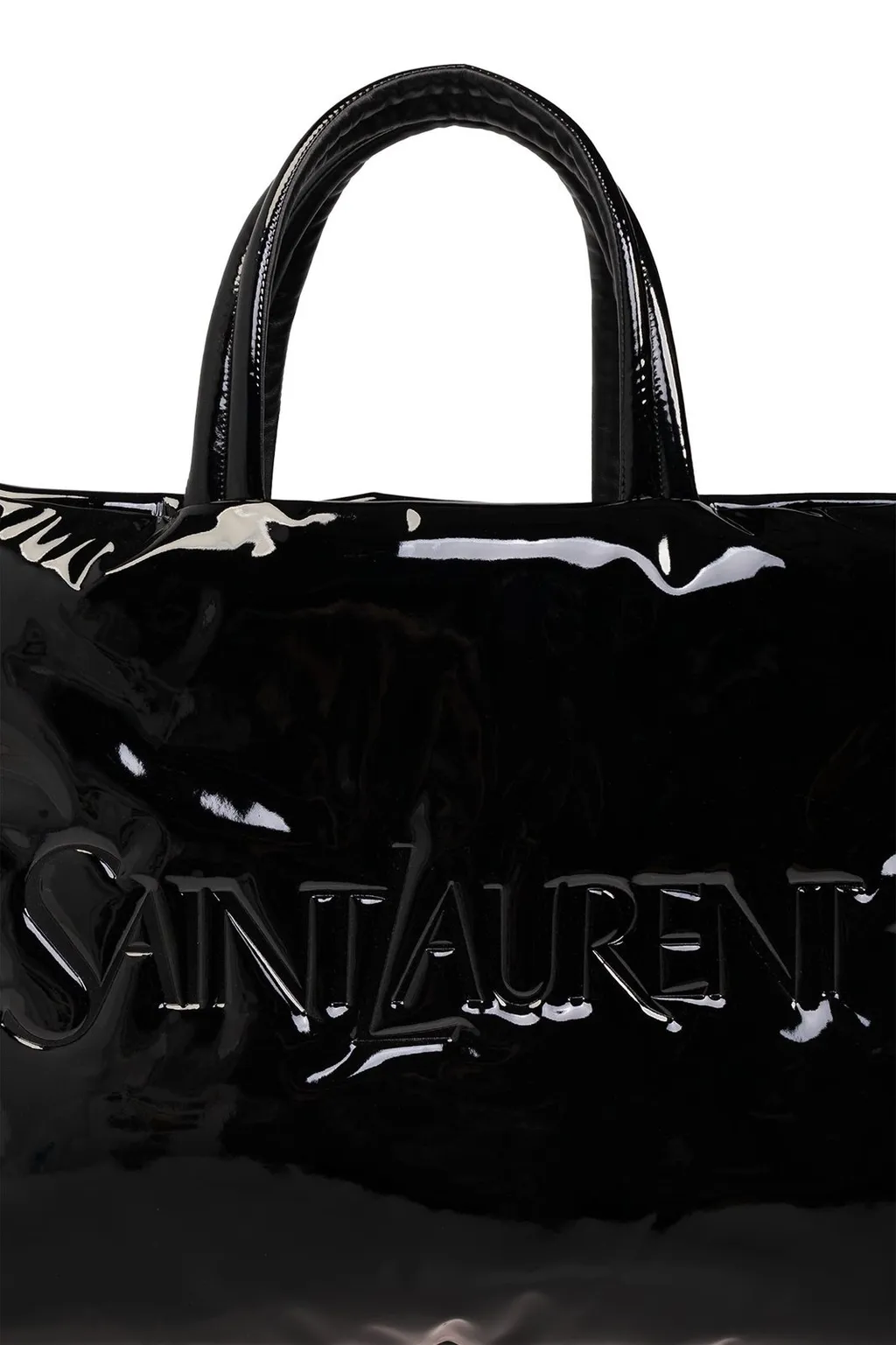 Saint Laurent Logo Detailed Maxi Tote Bag
