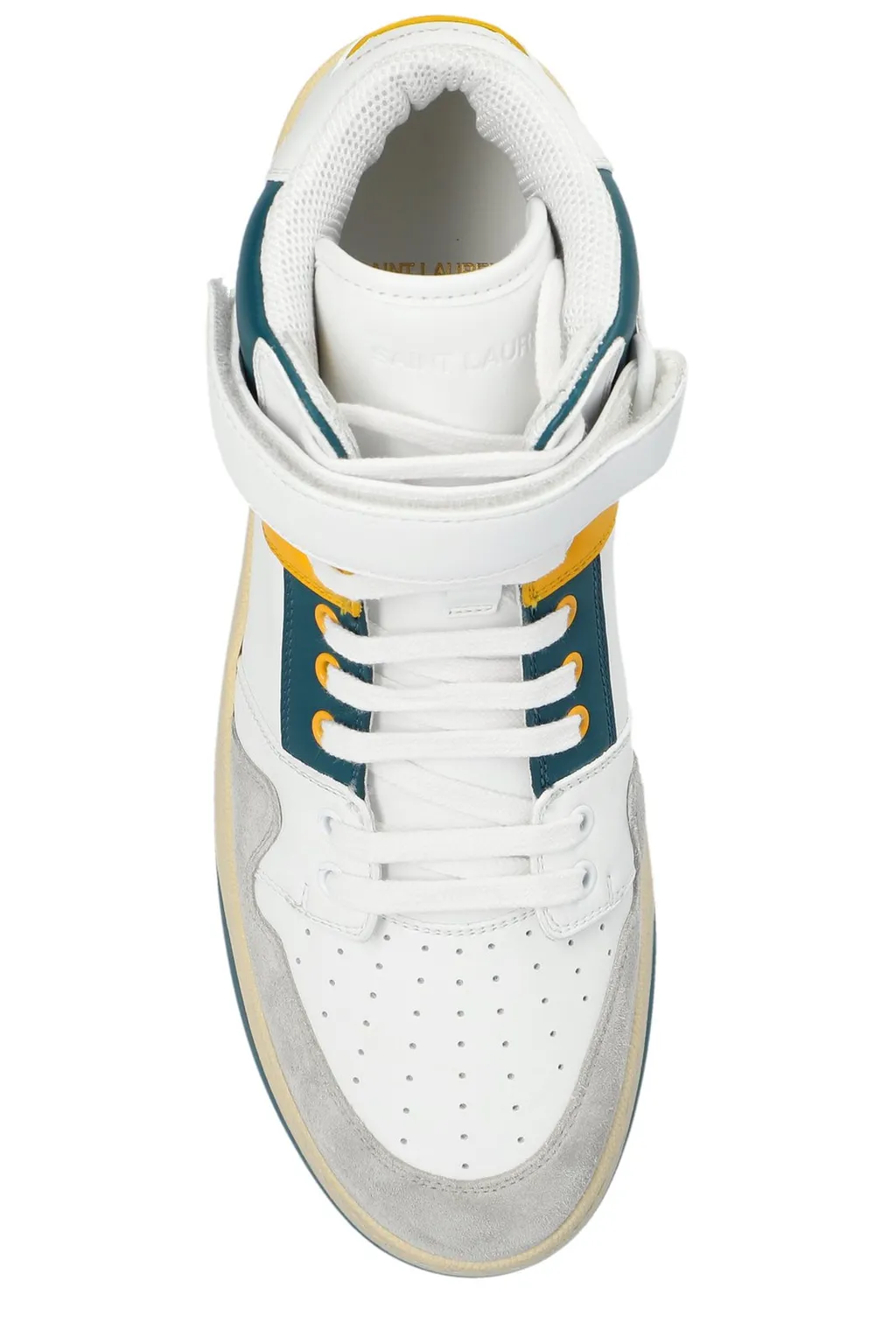 Saint Laurent Lax Mid-Top Sneakers