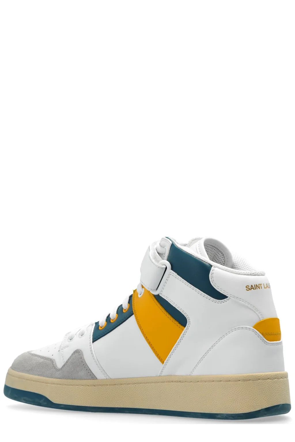 Saint Laurent Lax Mid-Top Sneakers