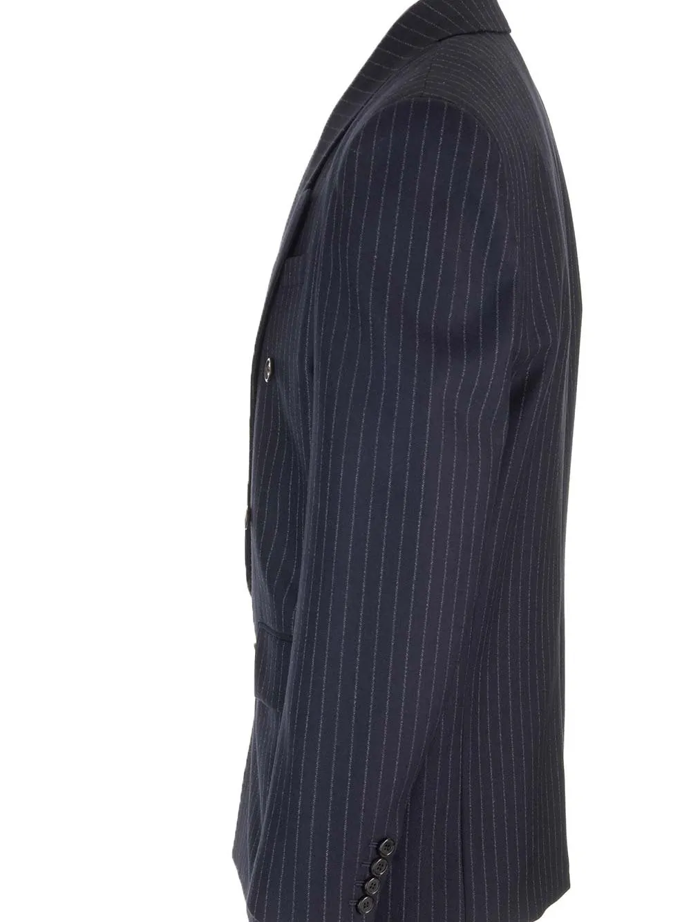 Saint Laurent Oversized Striped Jacket