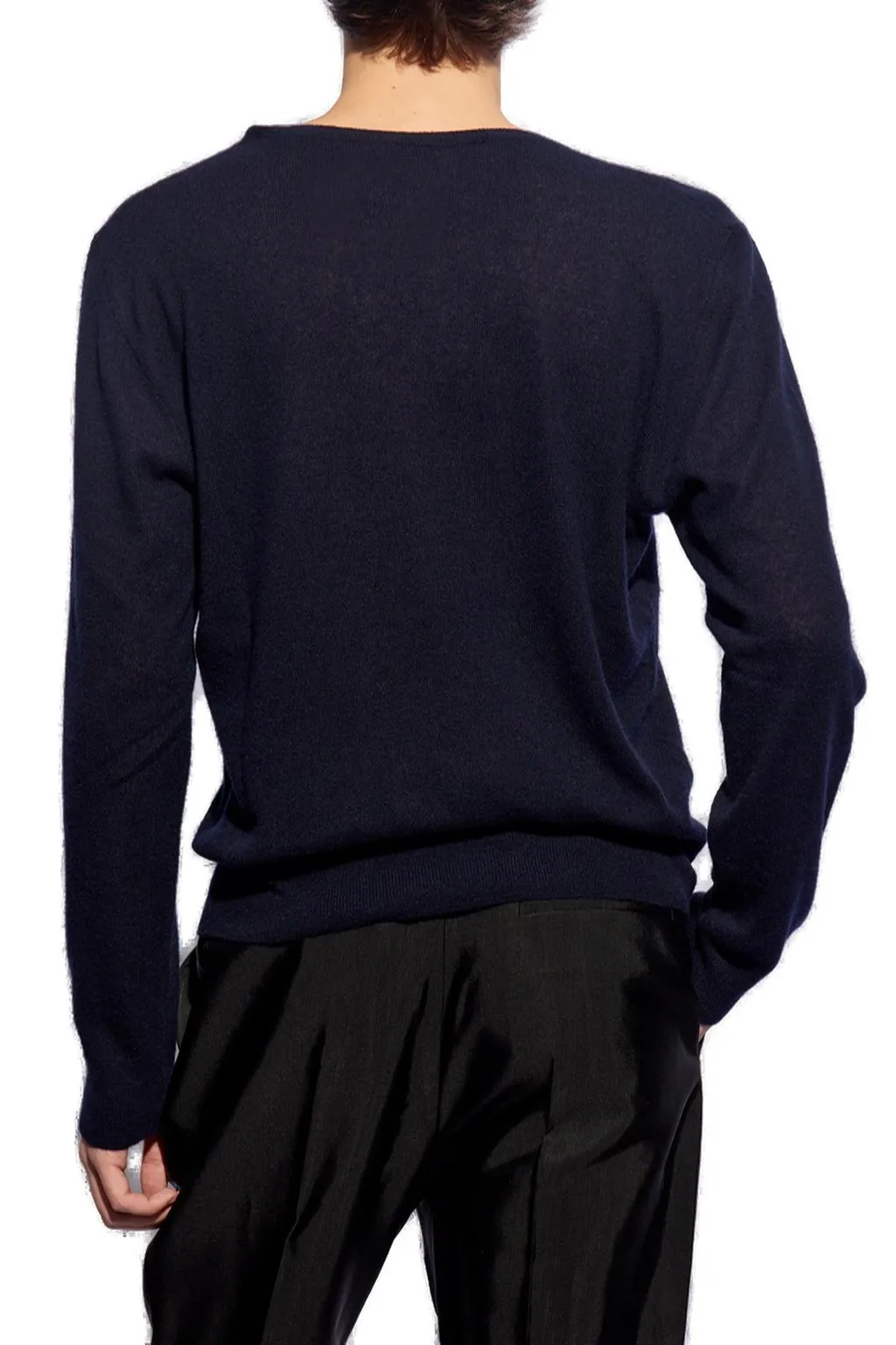 Saint Laurent Crewneck Long-Sleeved Jumper