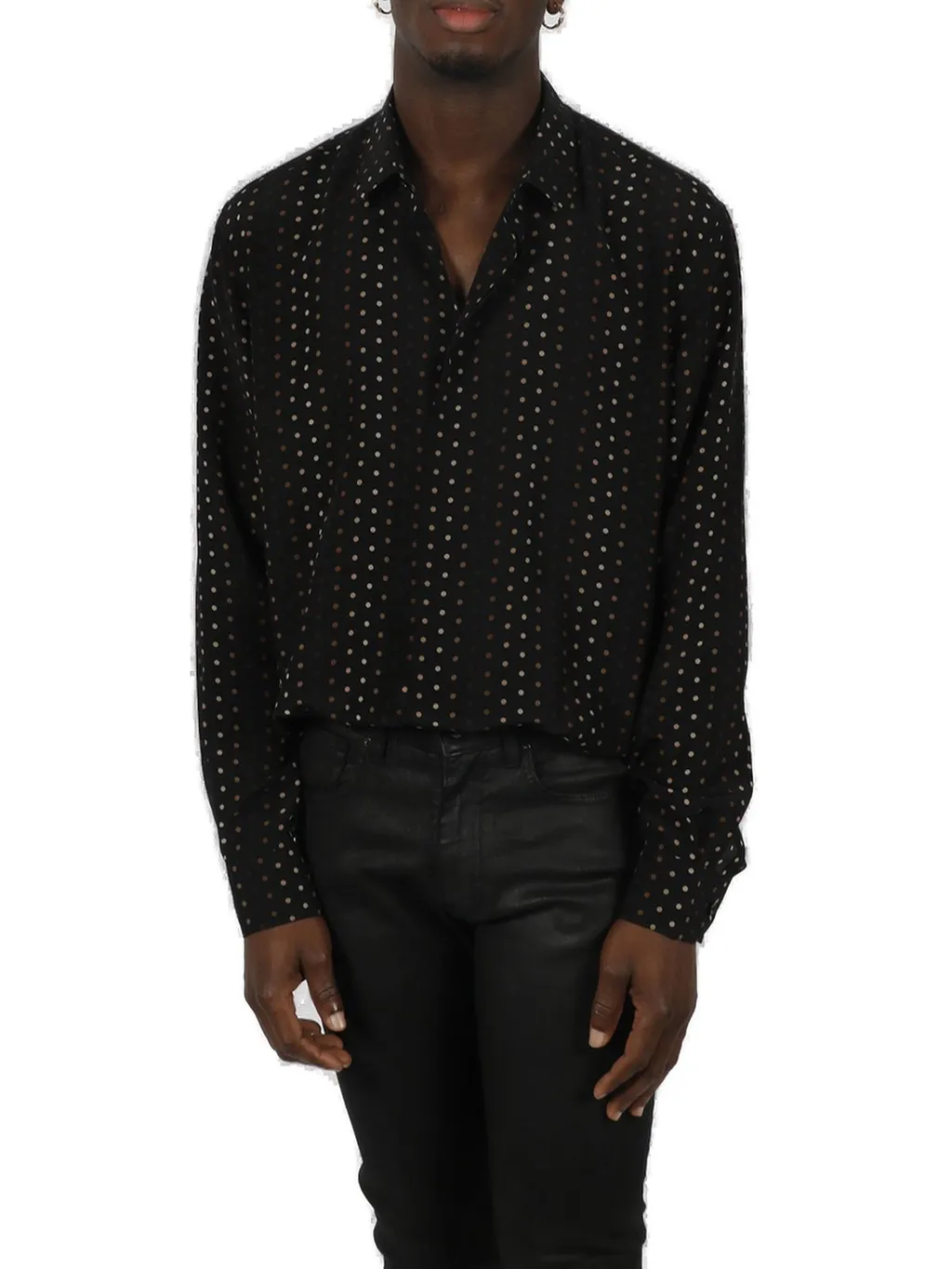 Saint Laurent Yves Long-Sleeved Shirt