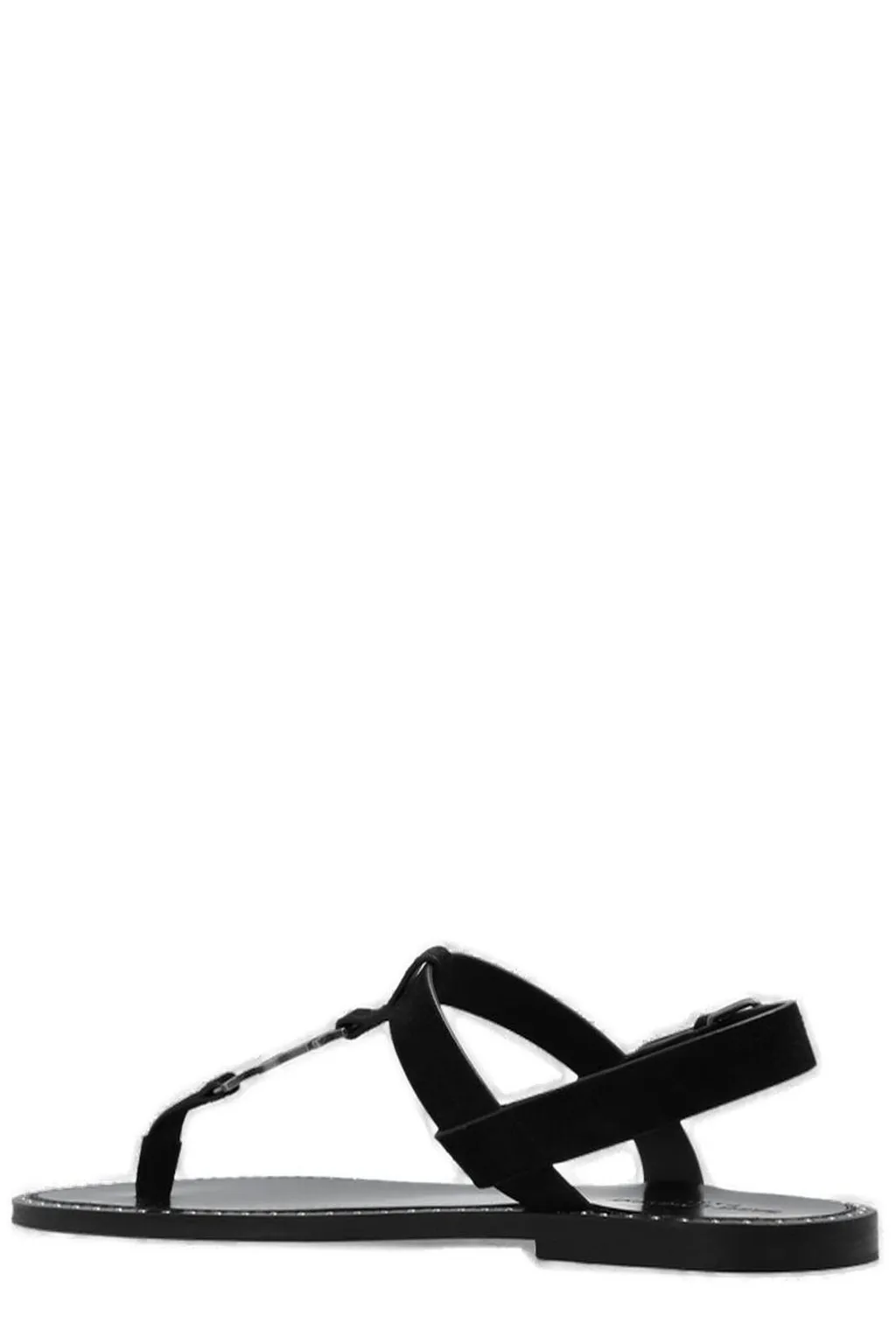 Saint Laurent Cassandra Logo Plaque Sandals