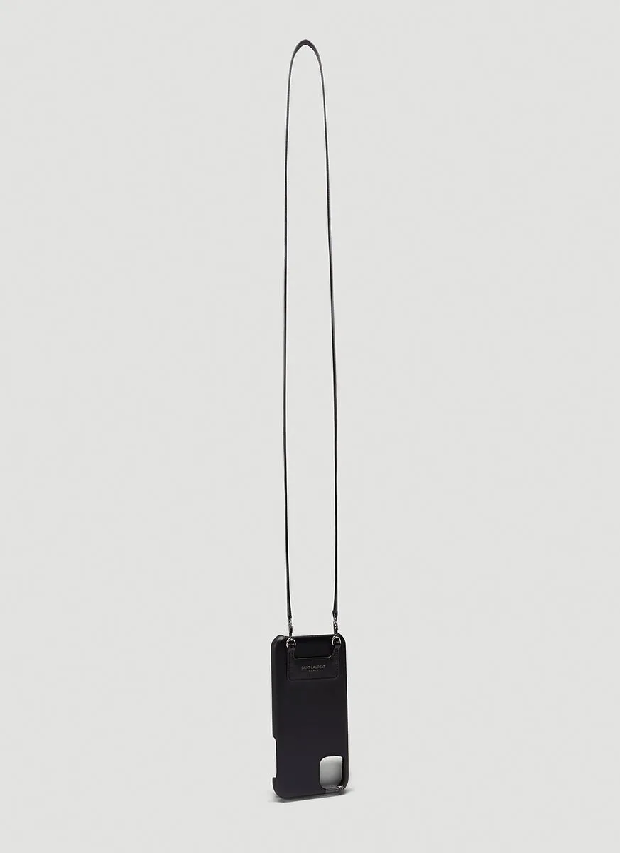 Saint Laurent Iphone 11 Crossbody Case