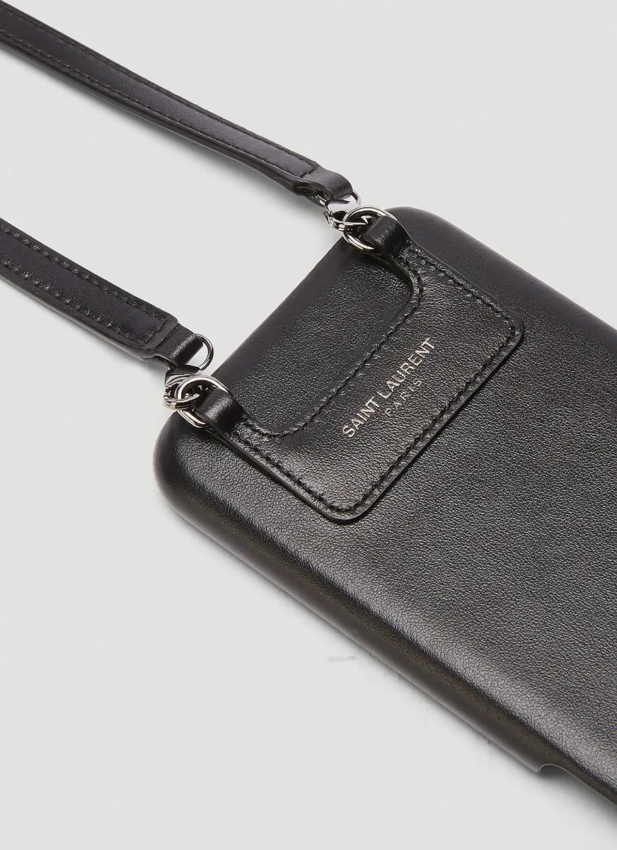 Saint Laurent Iphone 11 Crossbody Case