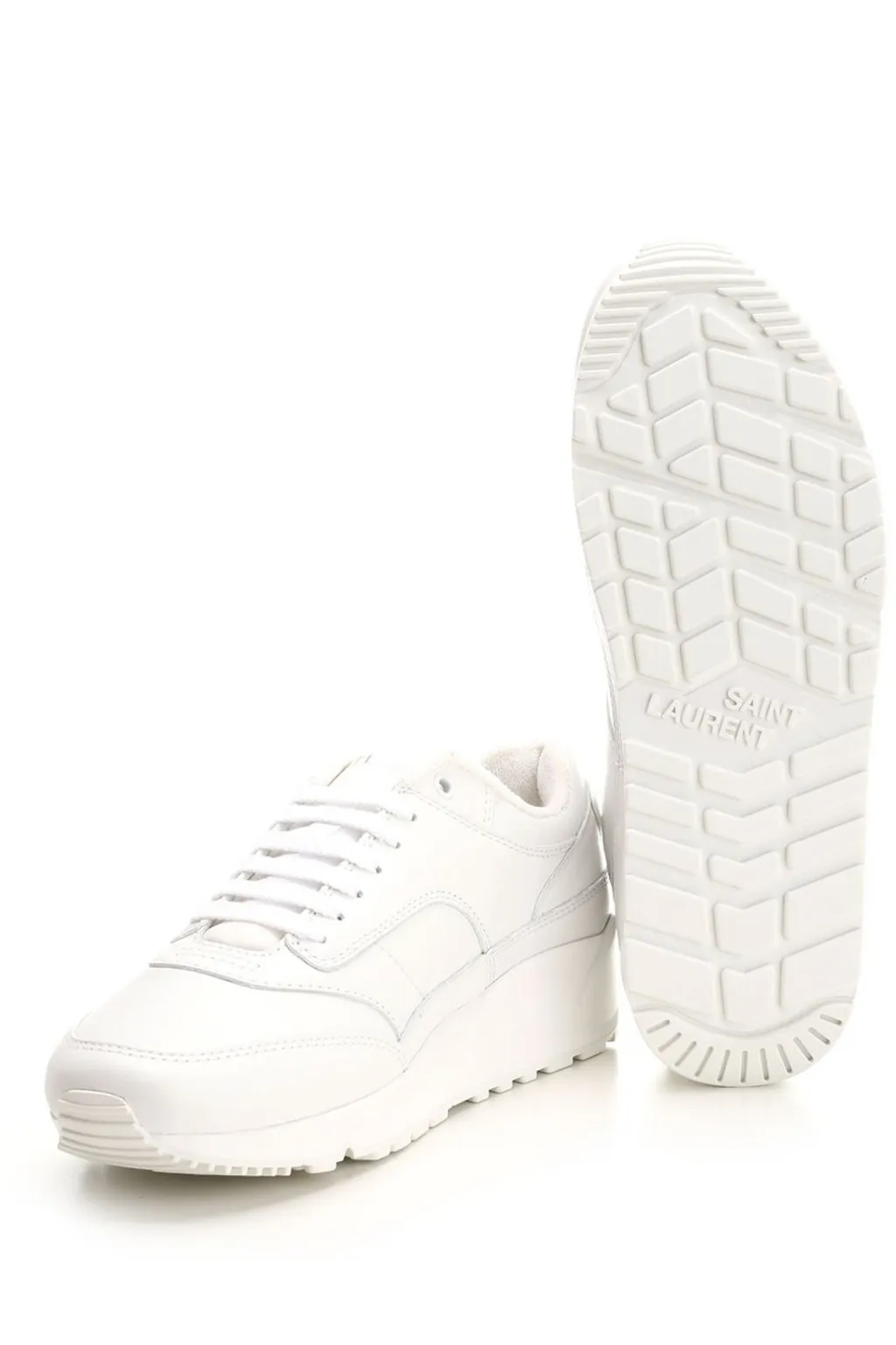Saint Laurent Bump Lace-Up Sneakers