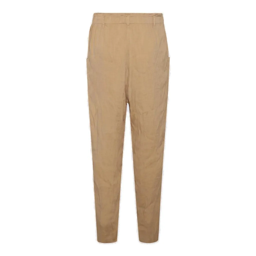 Saint Laurent High Waist Straight Leg Trousers