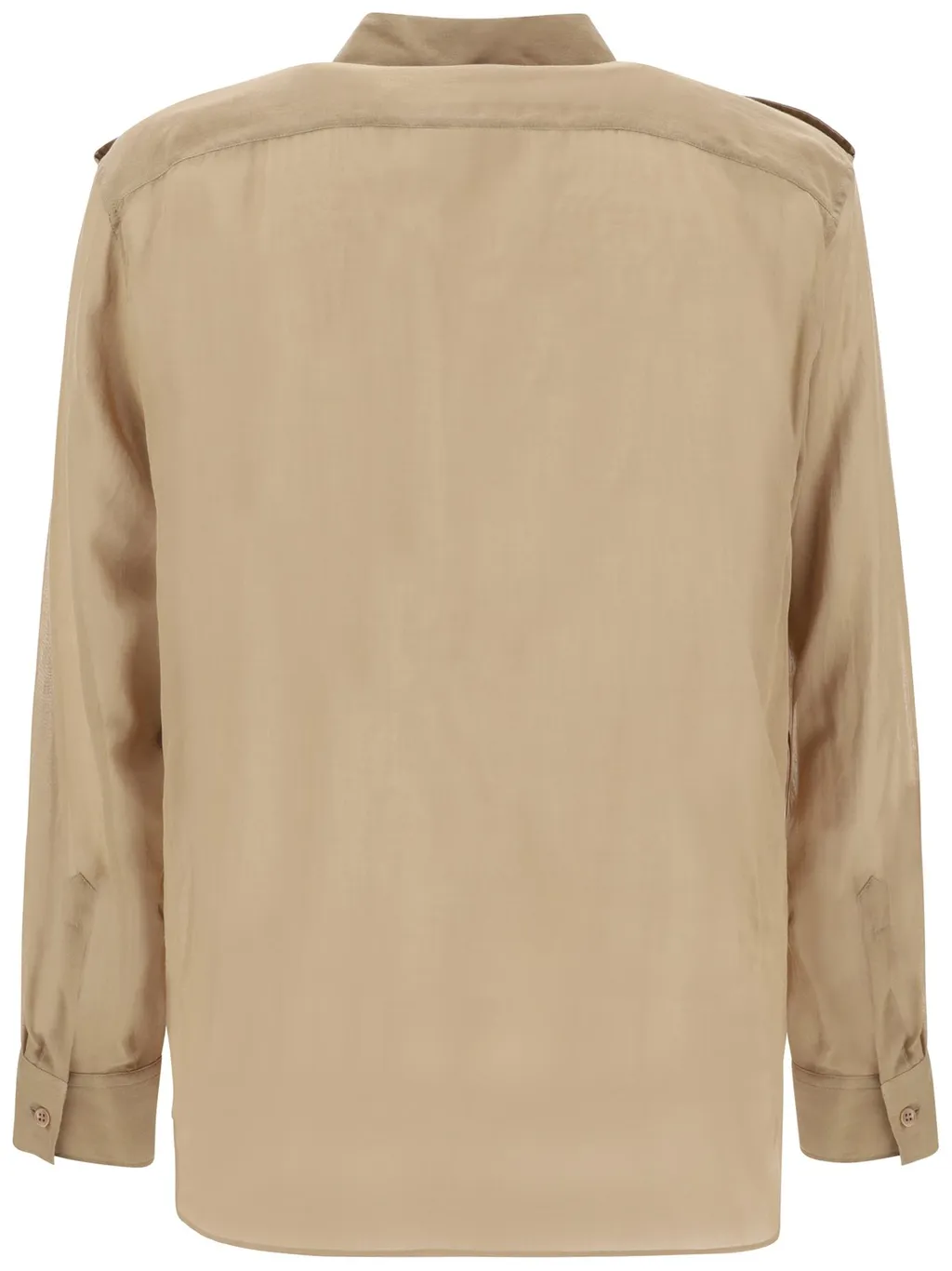 Saint Laurent Buttoned Long-Sleeved Shirt