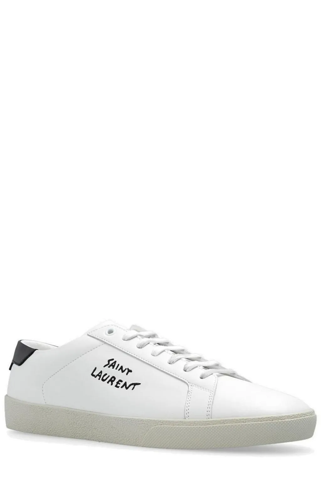 Saint Laurent Court Classic Sl/06 Distressed Sneakers