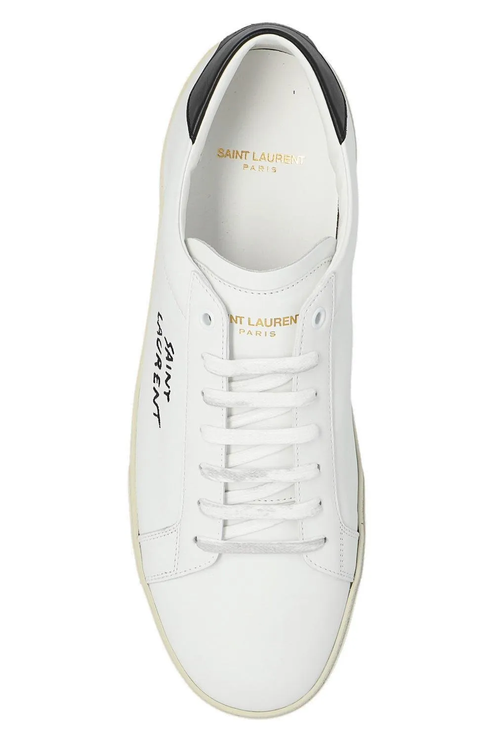 Saint Laurent Court Classic Sl/06 Distressed Sneakers