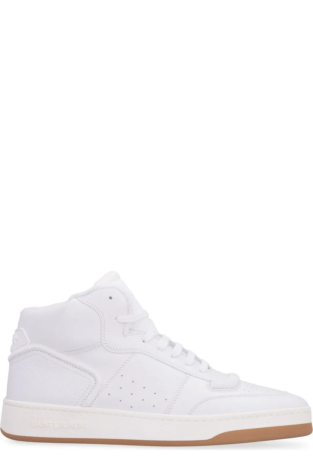 Saint Laurent Sl/80 Mid-Top Sneakers