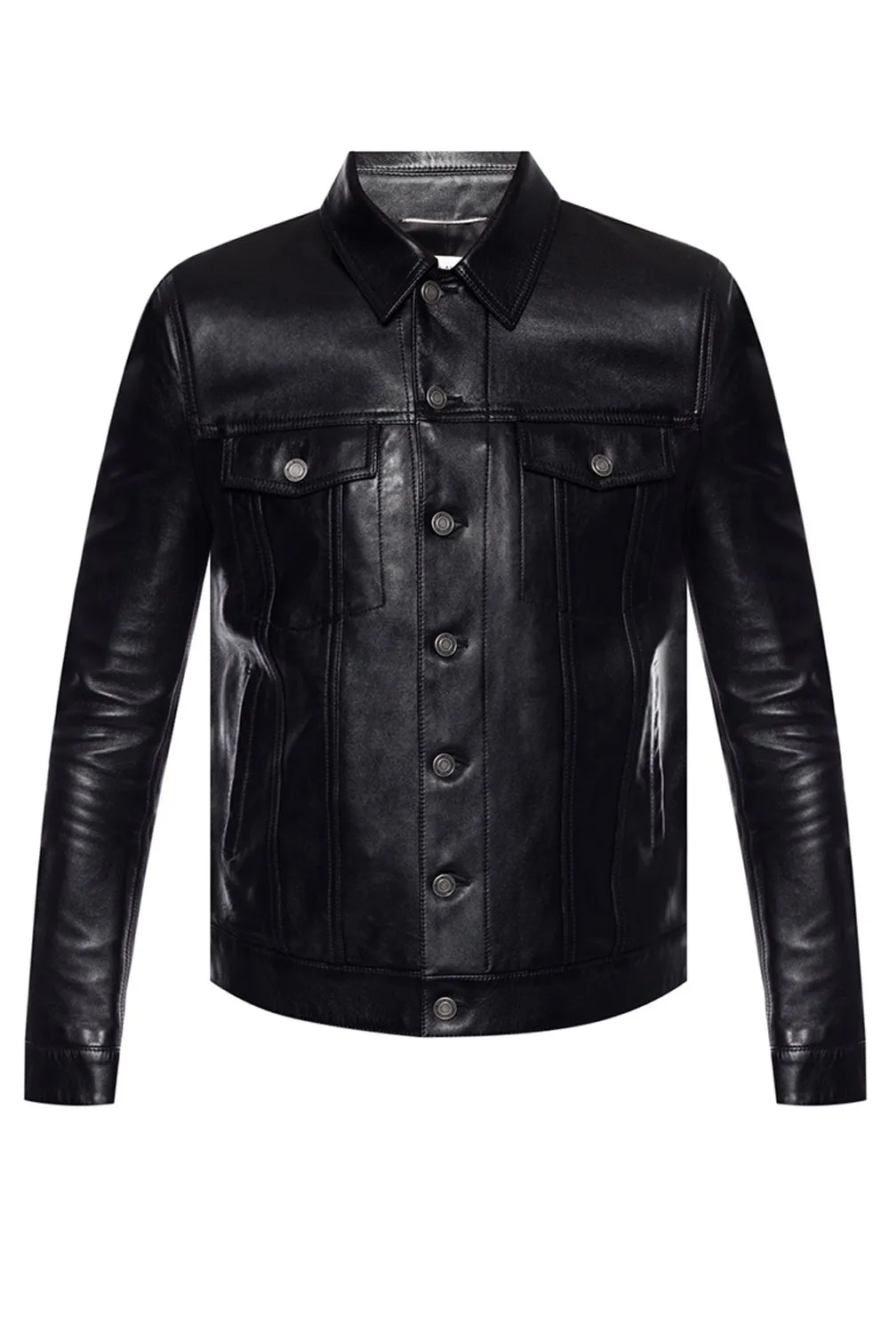 Saint Laurent Buttoned Long-Sleeved Jacket