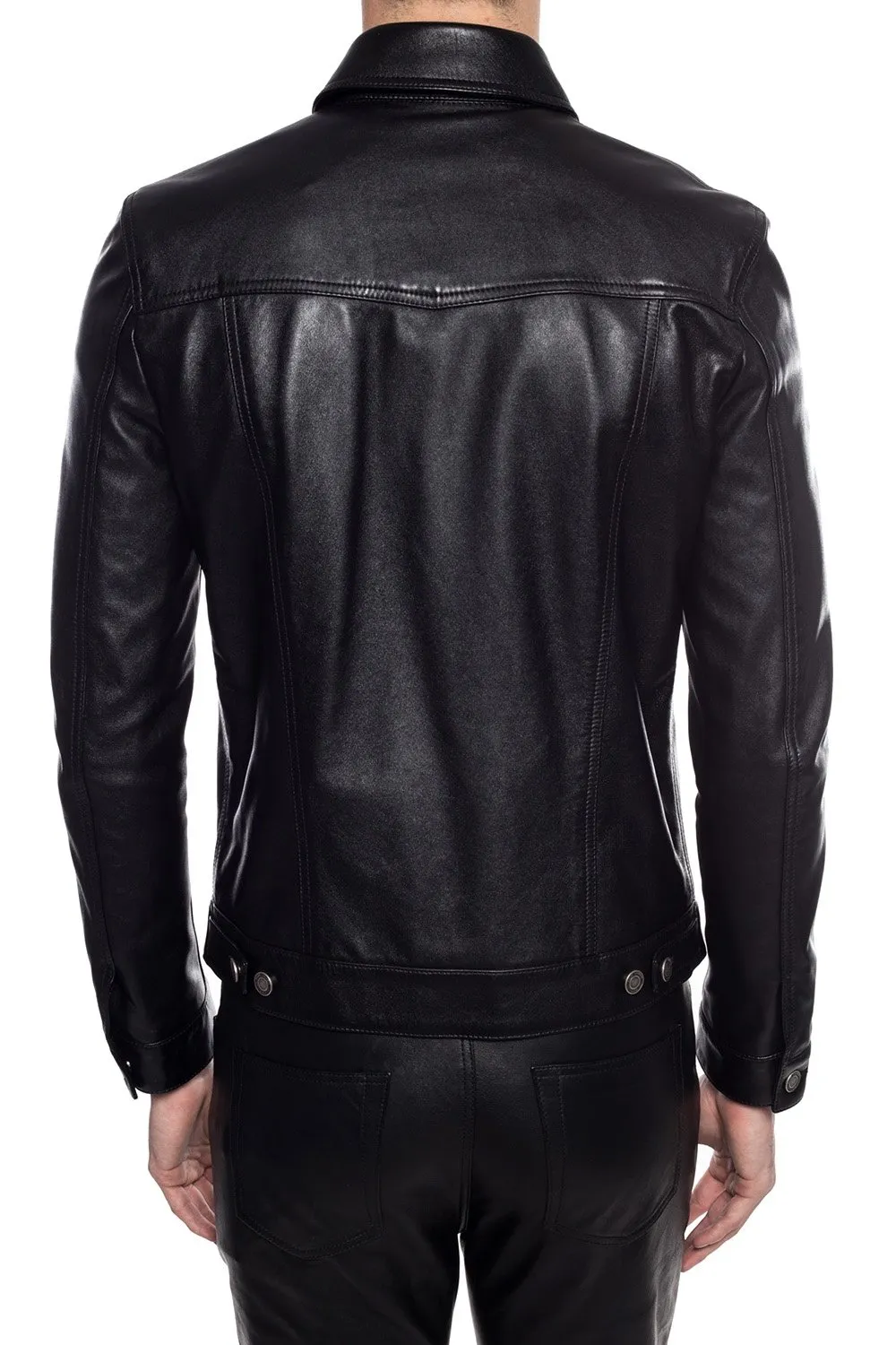 Saint Laurent Buttoned Long-Sleeved Jacket
