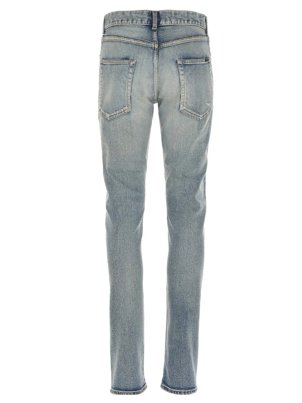 Saint Laurent Distressed Skinny Jeans