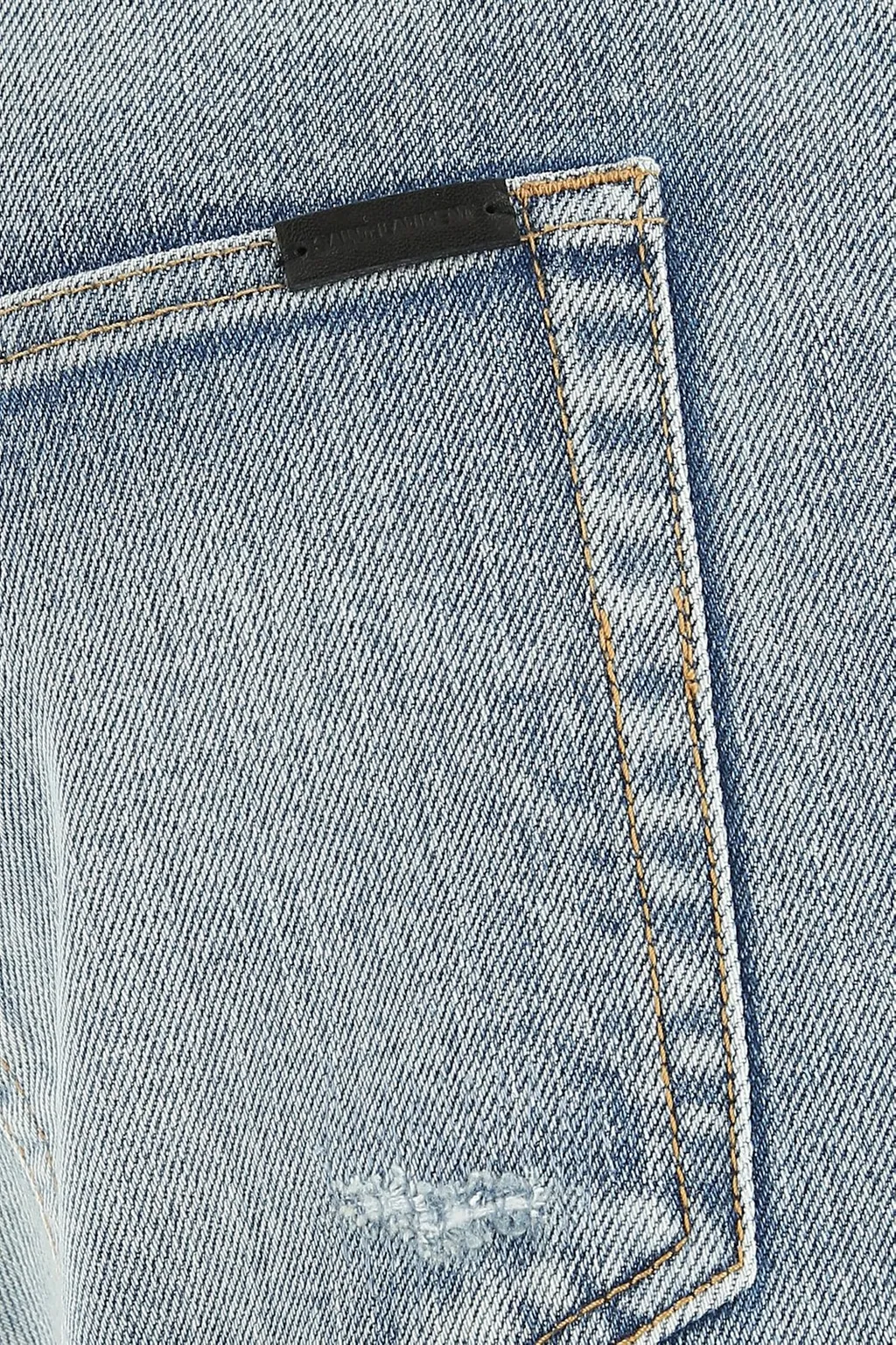 Saint Laurent Distressed Skinny Jeans